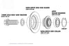 Odyssey Hexagram Cassette Hub Parts