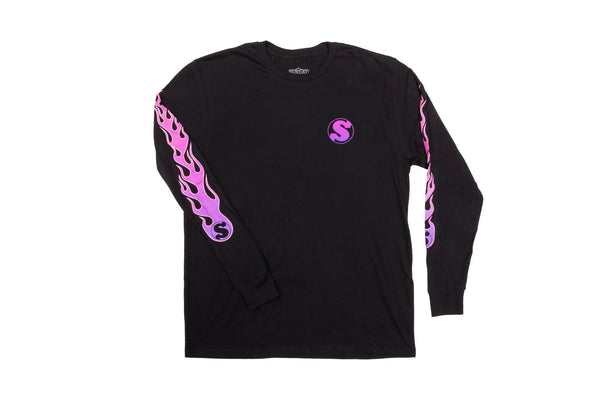 Supreme purple long sales sleeve