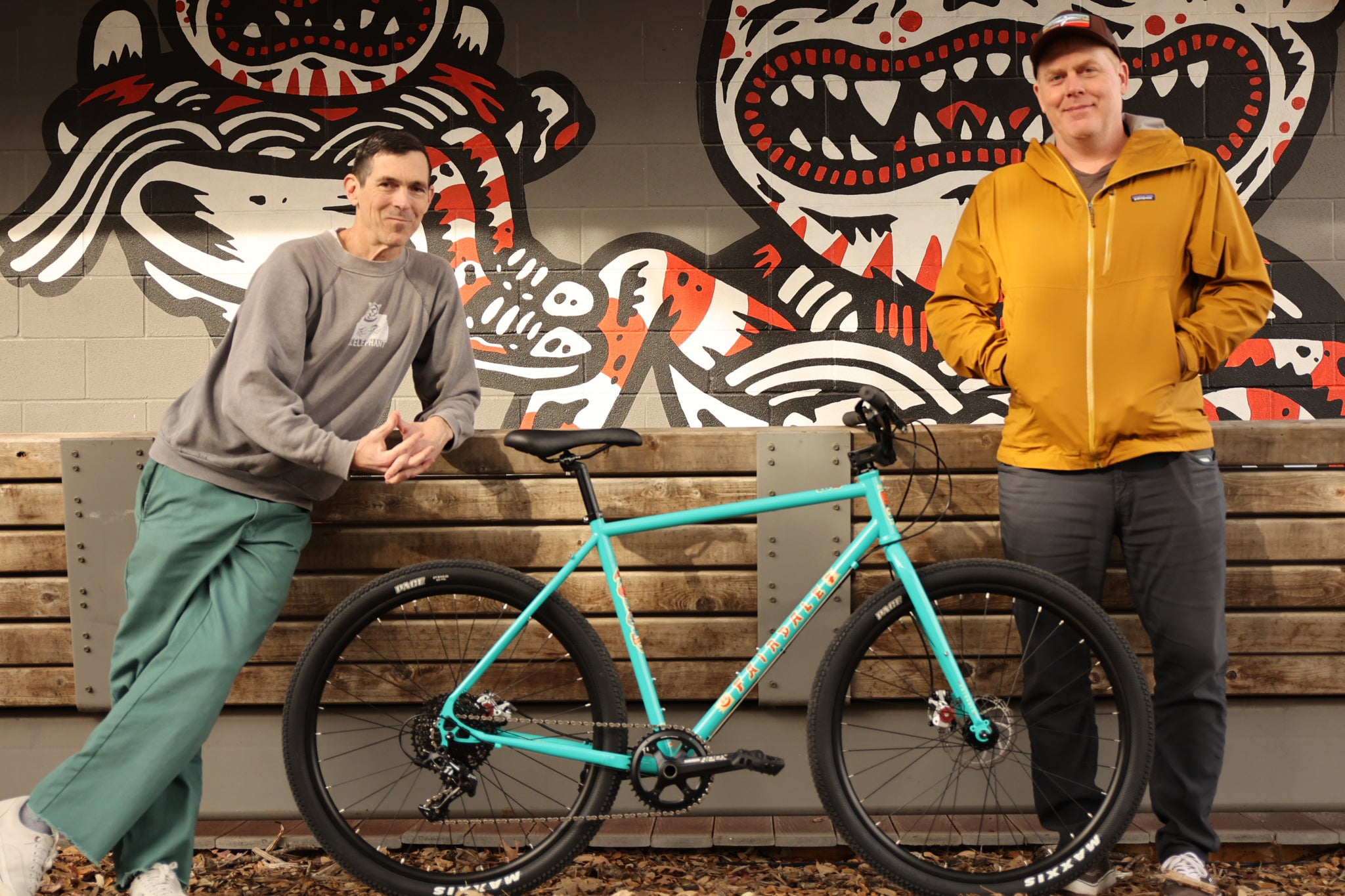 fairdale gravel bike Sieben & Fairdale Weekender Nomad MX (Gloss Turquoise in M-L)