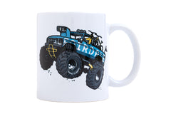 Fairdale Monty Truck 11oz Ceramic Mug (White)