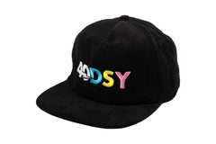 Odyssey 40DSY Corduroy Snapback Hat (Black / 40th Anniversary)