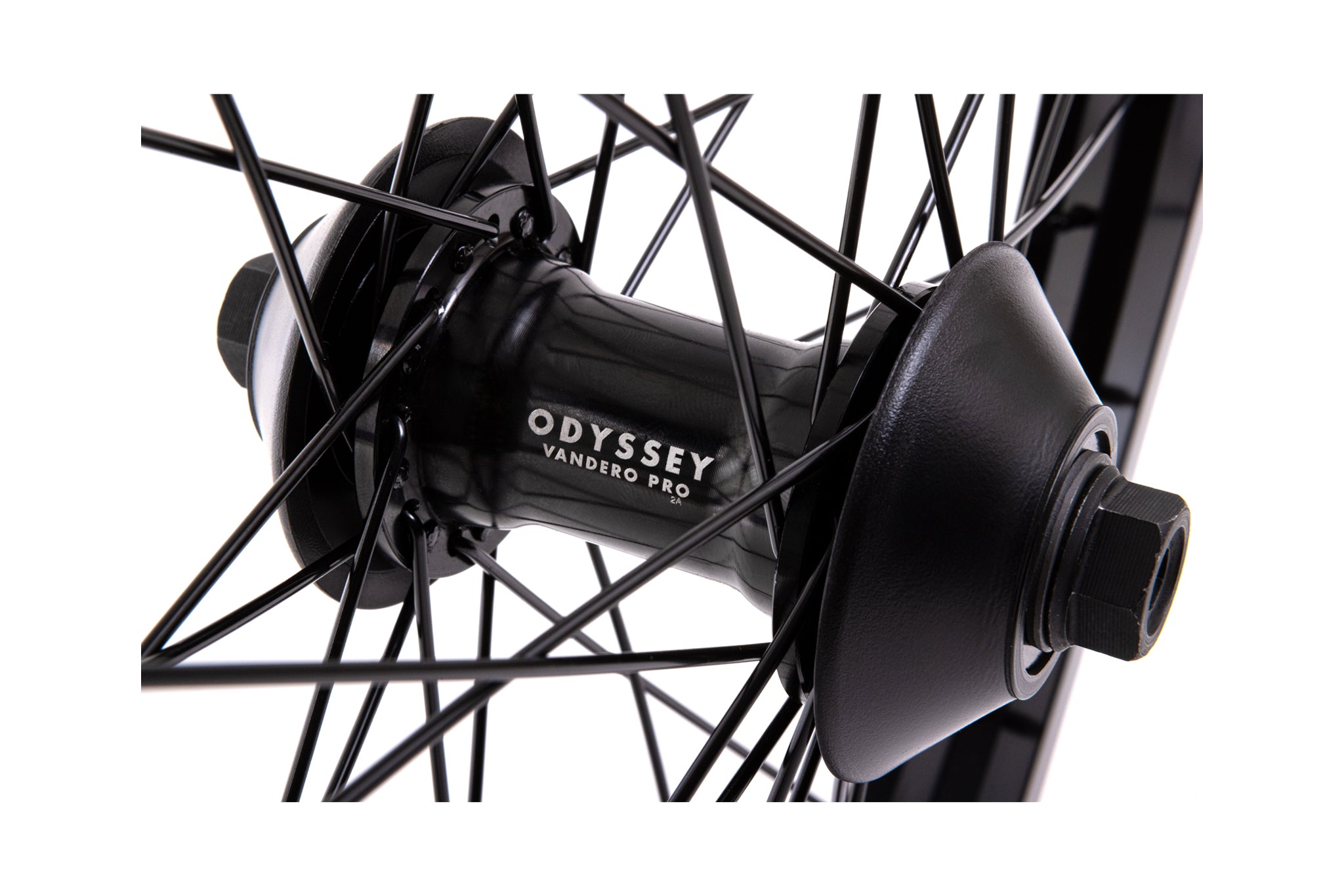 Odyssey Seven KA Front Wheel (Black) | Full Factory Marketplace