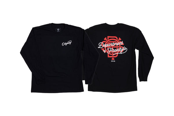 Odyssey DOF Script Long Sleeve (Black) | Full Factory Marketplace