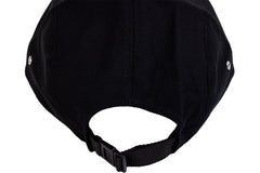 Sunday Classy Scribble 5-Panel Camper Hat (Black w/ Multicolor Embroidery)