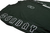 Sunday Cool S Long Sleeve (Forest Green with White Ink)