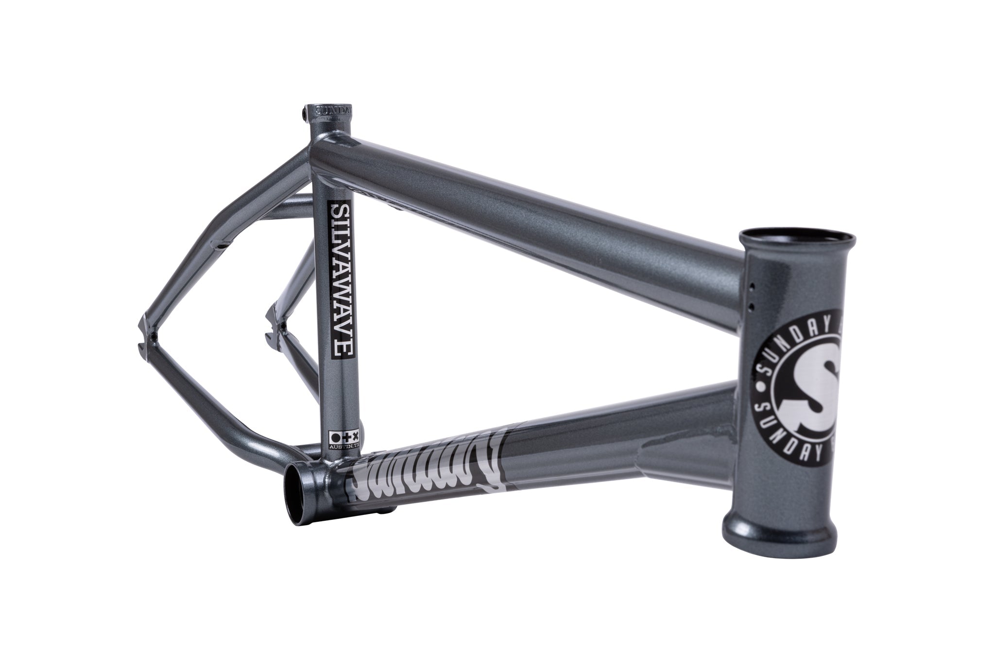 Sunday Silvawave Frame (Metallic Dark Silver) | Full Factory