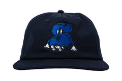Sunday S Man Hat (Navy w/ Royal Blue + White + Black Embroidery)