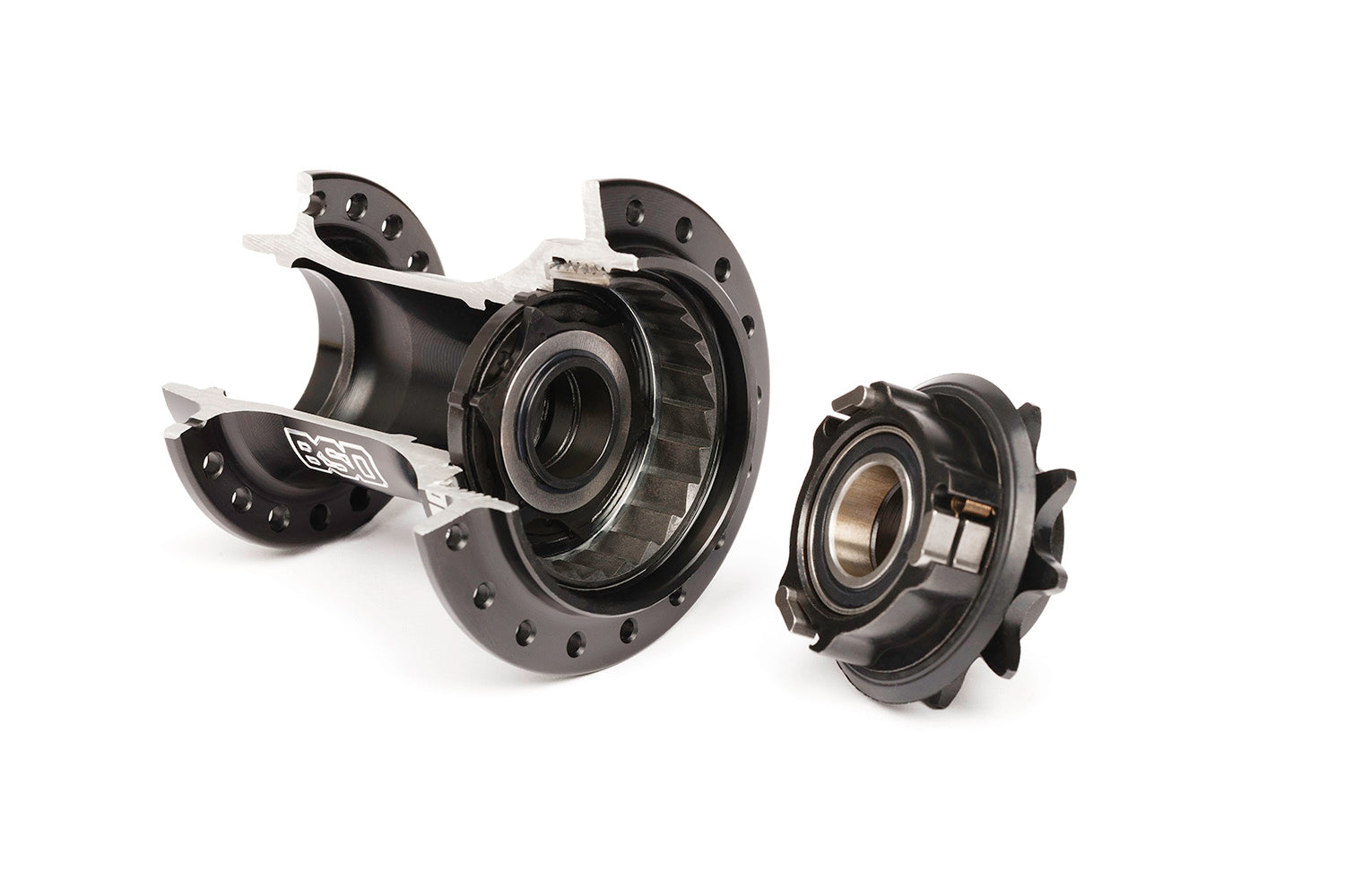 BSD Revolution BMX Freecoaster Hub – 36 Hole, Black, 14mm Axle, Right Hand Drive