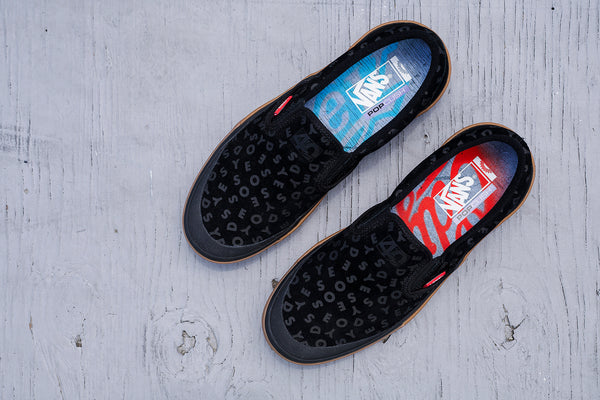 Vans x Odyssey BMX Slip-On WaffleCup™ (Black / 40-Year Anniversary