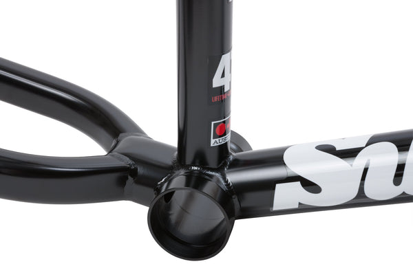 Sunday Soundwave v3 Frame (Rustproof Black with Red Stickers