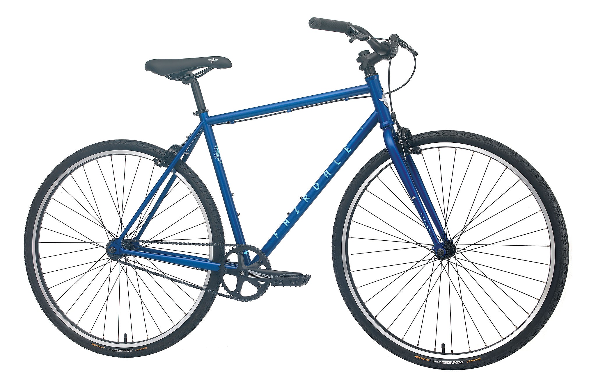 blue fixed gear Fairdale Express (Matte Royal Blue in S/M & M/L)