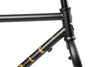 Fairdale Weekender Frame and Fork Kit (Matte Black with Orange Stickers)