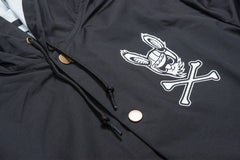Fairdale Harerogers Hooded Windbreaker Jacket (Black)