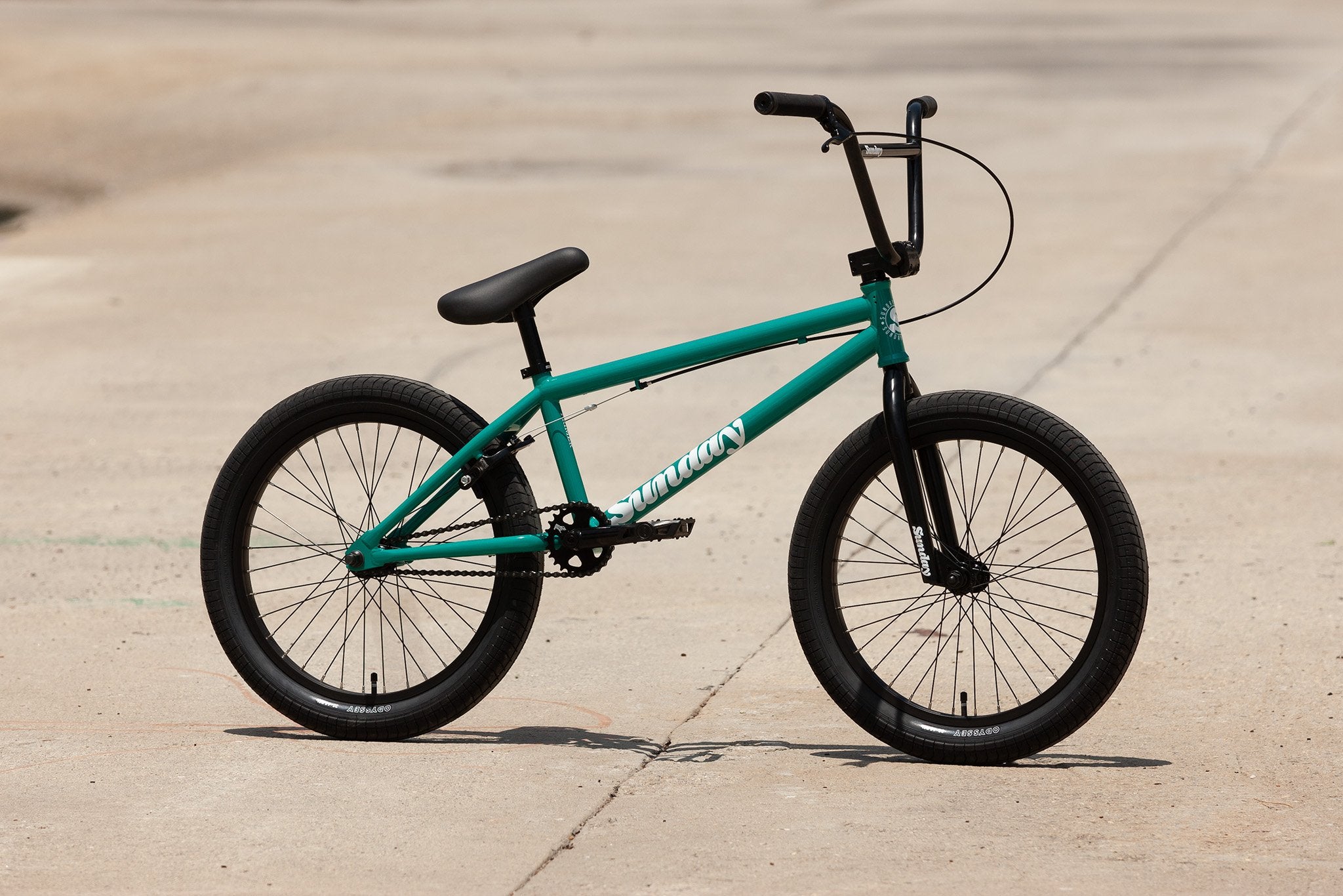 最終値引 直接引取限定 BMX SundayBikes Primer 20インチ Sunday Primer (Gloss Billiard Green with 20