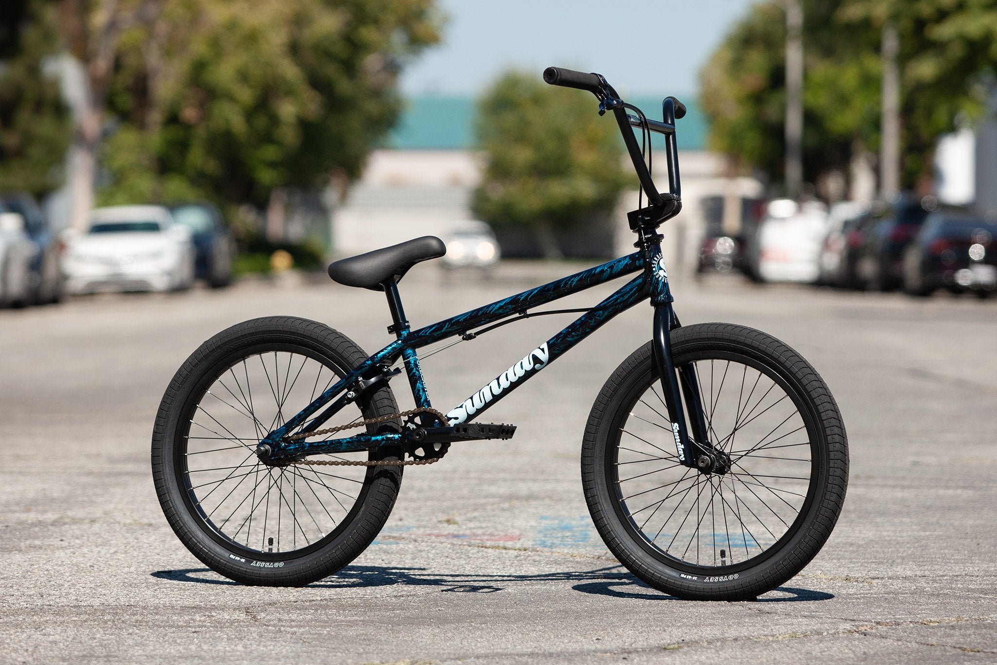 自転車本体 SUNDAY FORECASTER PARK 22 Primer Park Sunday Forecaster Park - Maca Perez Grasset Signature (Gloss Cyan