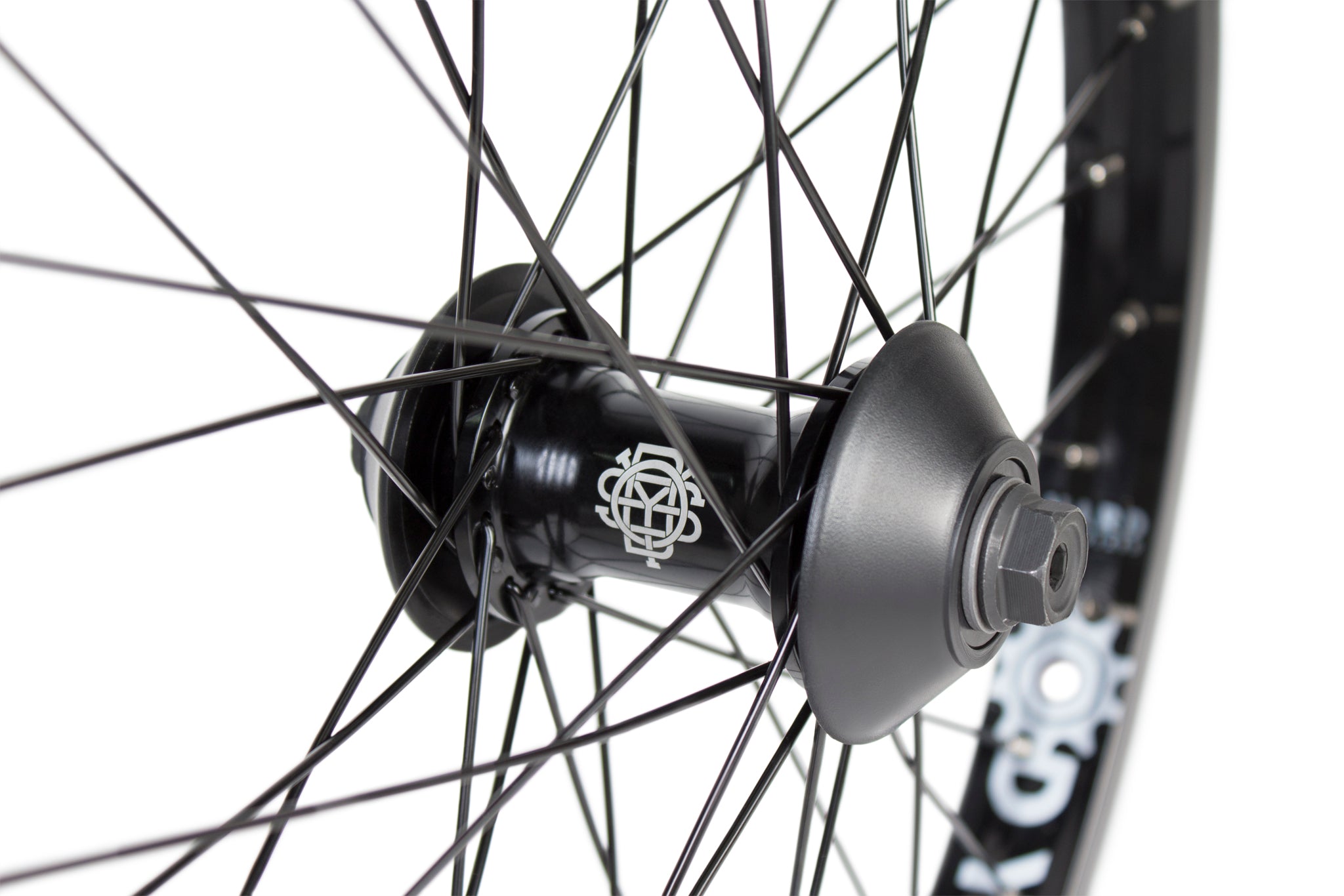 Odyssey Hazard Lite Front Wheel (Black) | Full Factory Marketplace