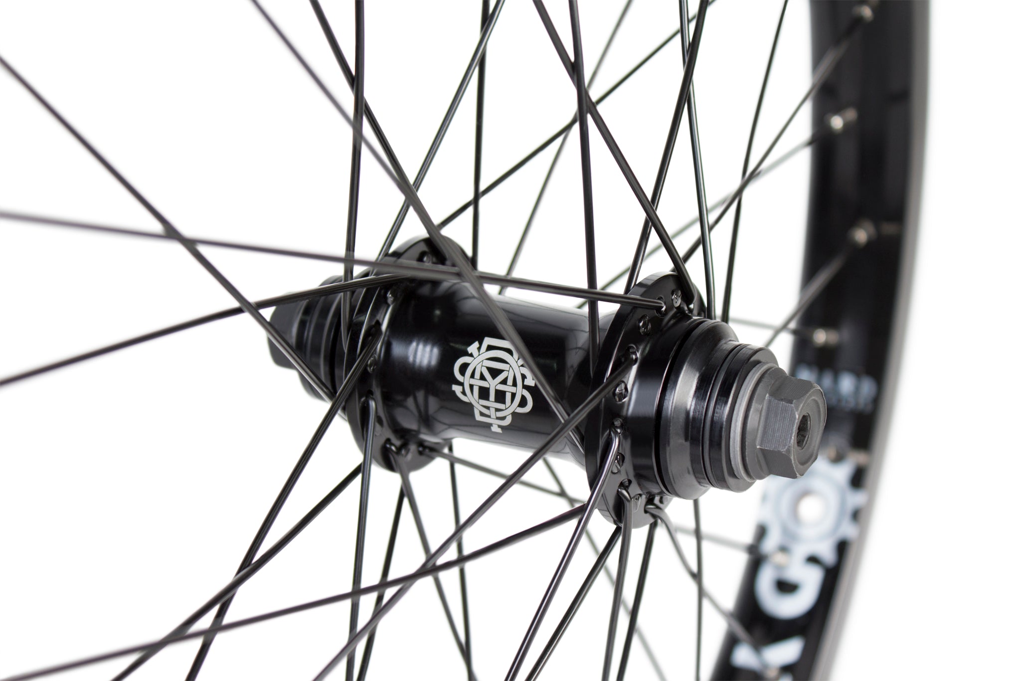 Odyssey Hazard Lite Front Wheel (Black) | Full Factory Marketplace