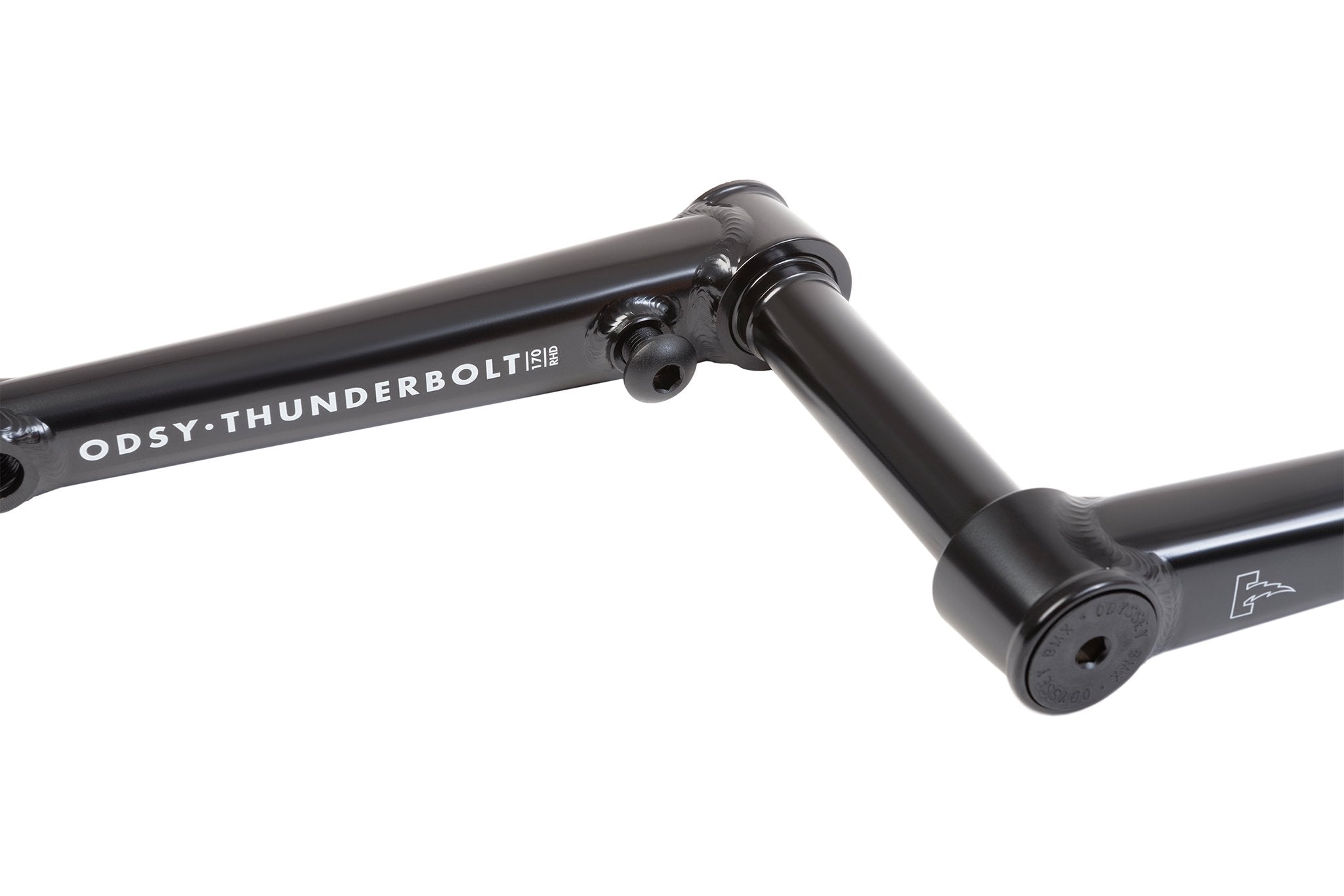 Odyssey Thunderbolt Cranks (Rustproof Black) | Full Factory