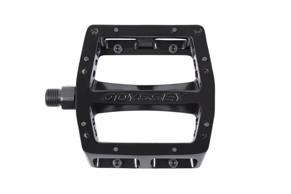 オデッセイ　ペダル　ブラックウィドウ　old mtb等に オデッセイペダルブラックウィドウold mtb等に