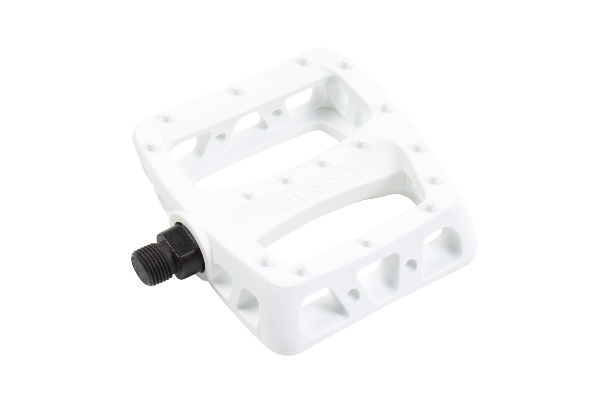white pedals Odyssey Twisted PC Pedals (White),