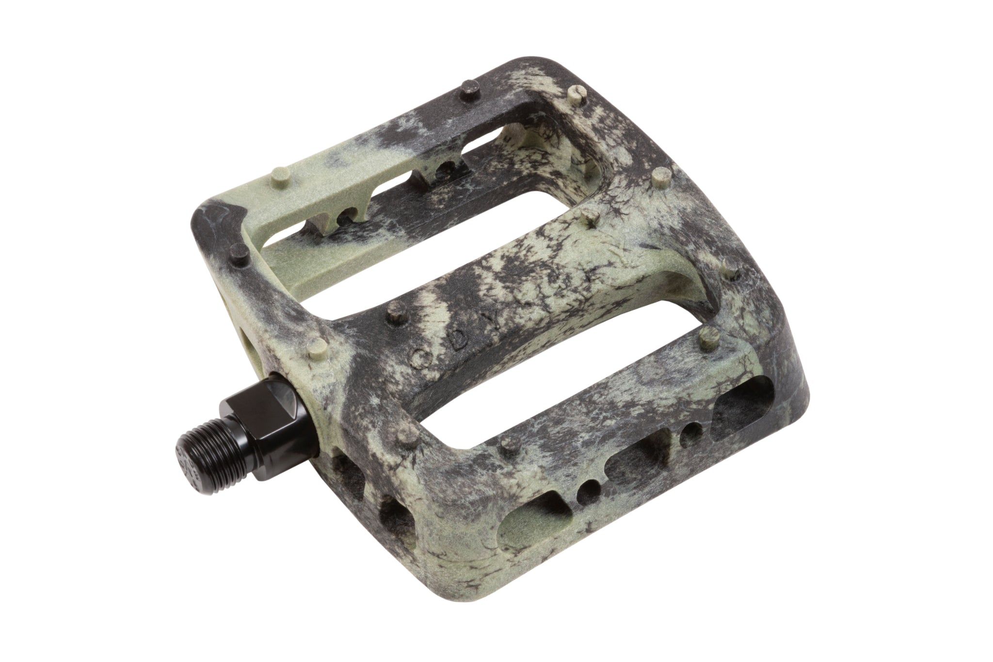 odyssey pedale Odyssey Twisted Pro PC Pedals (Army Green/Black Swirl)