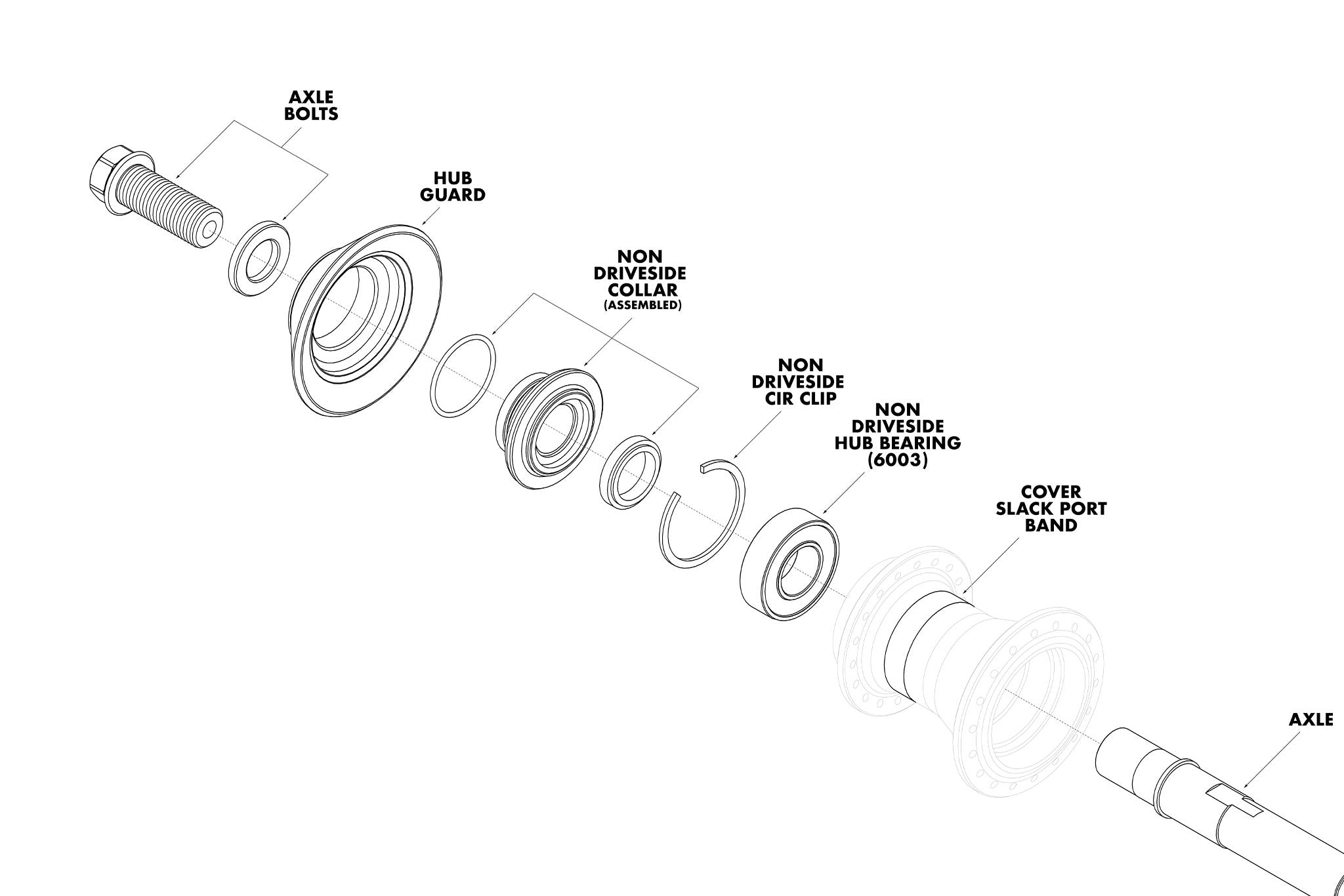 Odyssey Clutch Freecoaster Hub Parts (v1/v2) | Full Factory