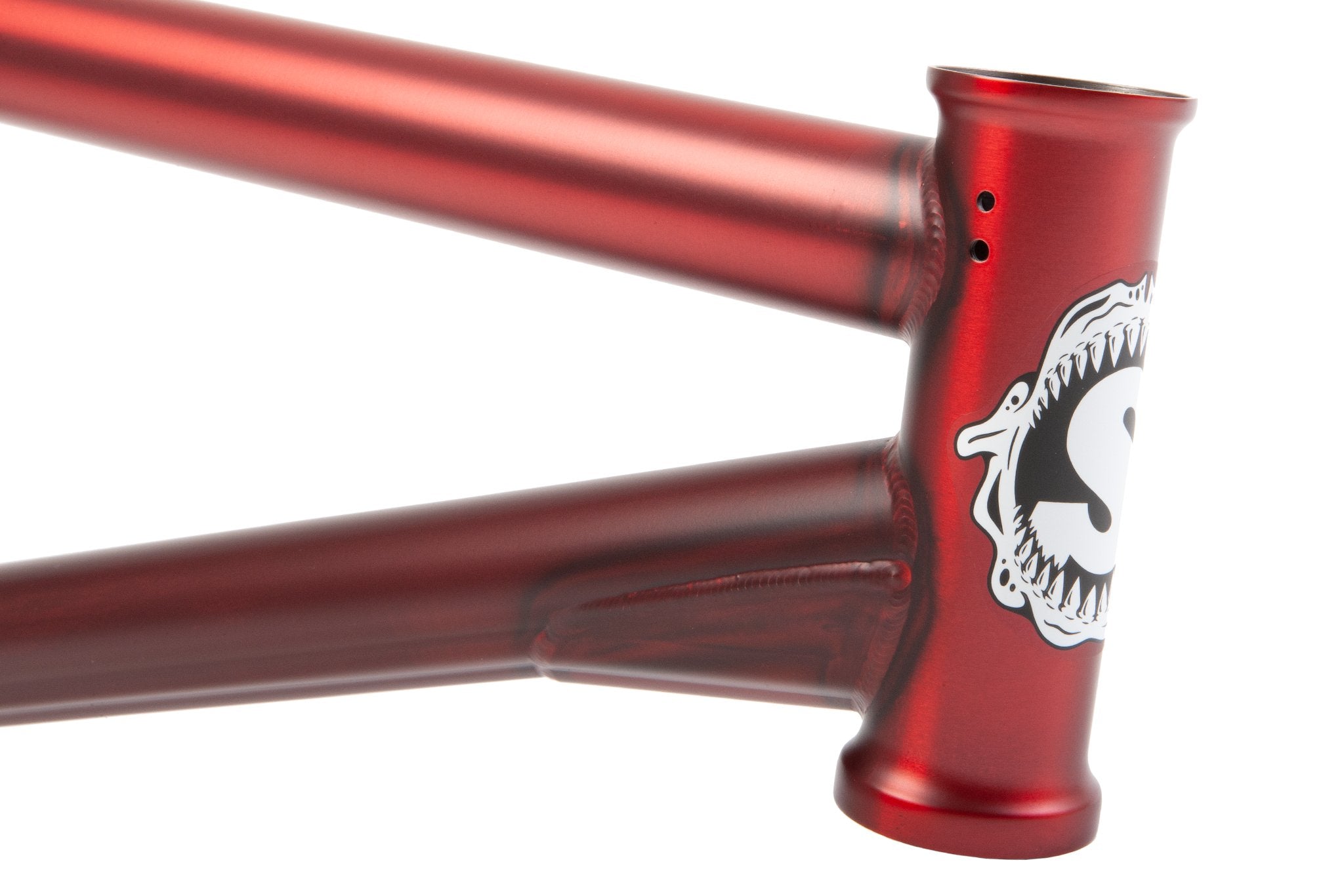 Trans red bmx frame new arrivals