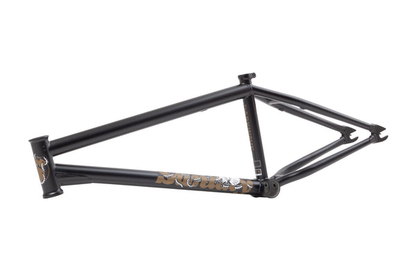 Sunday Darkwave Frame (Matte Black w/Gold Octopus Stickers