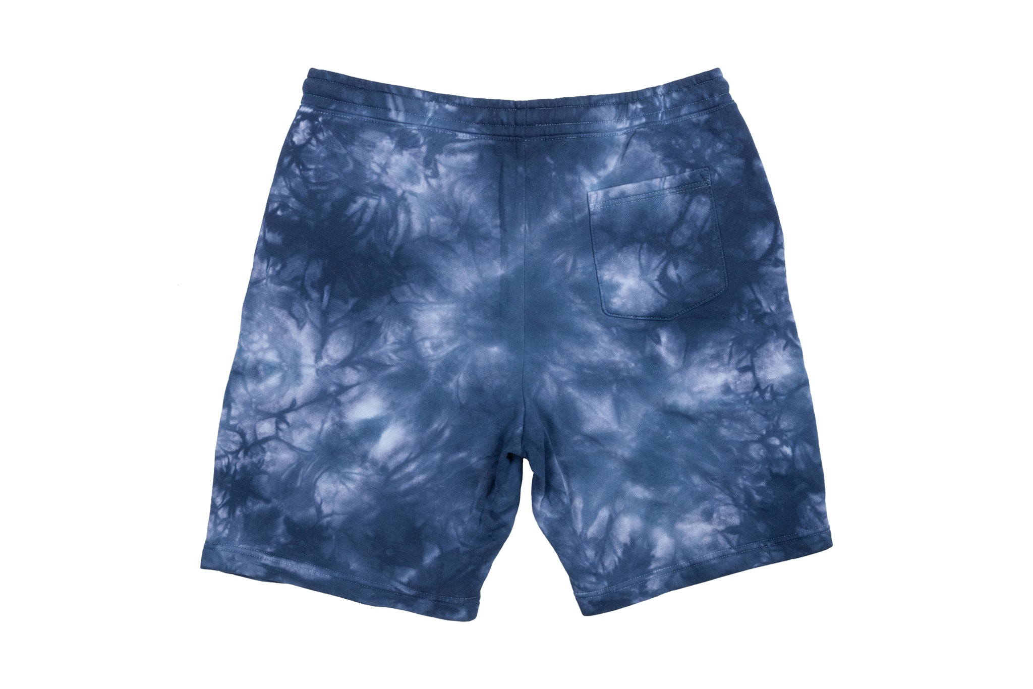 Sunday Cornerstone Sweat Shorts (Tie-Dye Navy) | Full Factory