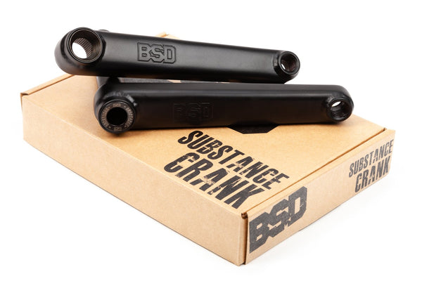 BSD Substance Cranks (Flat Black) | Full Factory Marketplace