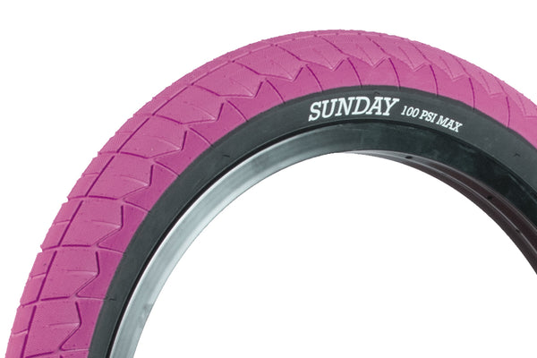 Sunday Current v2 20" Tire (Pink/Black)